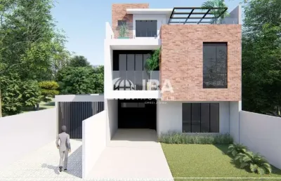 Casa em condomínio fechado com 3 quartos à venda na rua república islâmica do irã, 657, jardim das américas, curitiba, 124 m2 por r$ 849.000