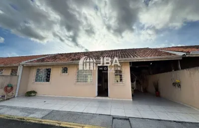 Casa em condomínio fechado com 3 quartos à venda na rua tenente antônio miranda marques, 02, uberaba, curitiba, 52 m2 por r$ 350.000
