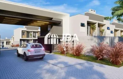 Casa em condomínio fechado com 3 quartos à venda na rua doutor danilo gomes, 1616, boqueirão, curitiba, 94 m2 por r$ 626.240