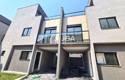 Casa em condomínio fechado com 3 quartos à venda na ferreira, 164, uberaba, curitiba, 124 m2 por r$ 699.000