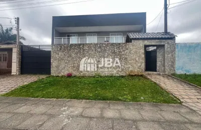Casa com 4 quartos à venda na rua padre ângelo bortolini, 633, cruzeiro, são josé dos pinhais, 412 m2 por r$ 1.750.000