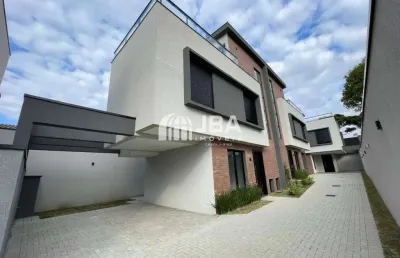 Casa em condomínio fechado com 3 quartos à venda na rua theodoro bruno breithaupt, 319, abranches, curitiba, 123 m2 por r$ 887.000