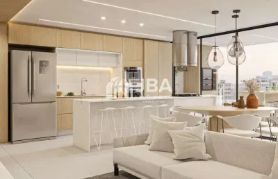 Apartamento com 3 quartos à venda na rua são joaquim, 701, jardim botânico, curitiba, 100 m2 por r$ 884.000