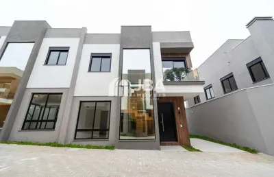 Casa em condomínio fechado com 3 quartos à venda na rua francisco moro, 331, portão, curitiba, 94 m2 por r$ 740.000