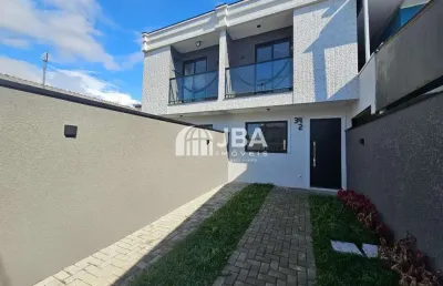 Casa com 2 quartos à venda na hyolando de oliveira, 34, umbará, curitiba, 78 m2 por r$ 380.000
