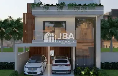 Casa em condomínio fechado com 3 quartos à venda na terminal santa cândida, 1324, santa cândida, curitiba, 174 m2 por r$ 1.420.000