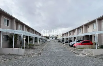 Casa em condomínio fechado com 3 quartos à venda na rua velcy bolívar grandó, 425, uberaba, curitiba, 66 m2 por r$ 380.000