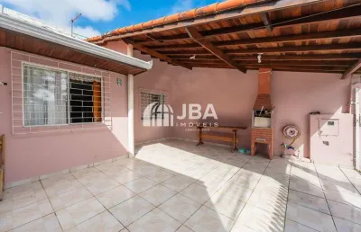 Casa com 3 quartos à venda na edvald ribas borba, 52, sítio cercado, curitiba, 60 m2 por r$ 430.000