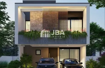Casa em condomínio fechado com 3 quartos à venda na rua jorge brey, 178, alto boqueirão, curitiba, 128 m2 por r$ 1.074.560