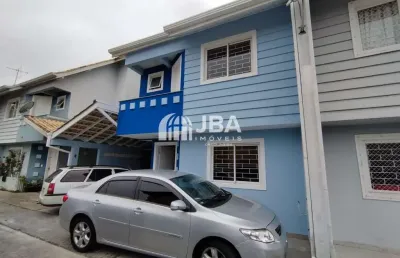 Casa em condomínio fechado com 3 quartos à venda na rua paulo setúbal, 2264, boqueirão, curitiba, 86 m2 por r$ 550.000