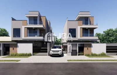 Casa com 3 quartos à venda na rua henrique martins torres, 1487, boqueirão, curitiba, 130 m2 por r$ 949.000
