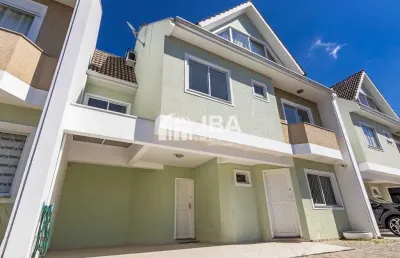 Casa em condomínio fechado com 3 quartos para alugar na rua doutor euzébio de oliveira, 374, uberaba, curitiba, 160 m2 por r$ 4.400
