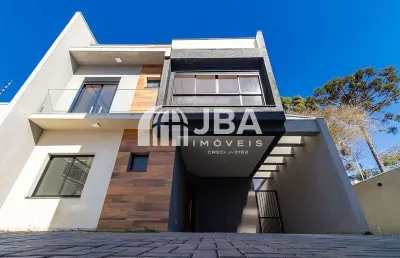 Casa em condomínio fechado com 3 quartos para alugar na rua clóvis beviláqua sobrinho, 80, uberaba, curitiba, 144 m2 por r$ 4.000