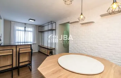 Apartamento com 3 quartos para alugar na rua júlio mesquita, 125, fazendinha, curitiba, 52 m2 por r$ 1.900
