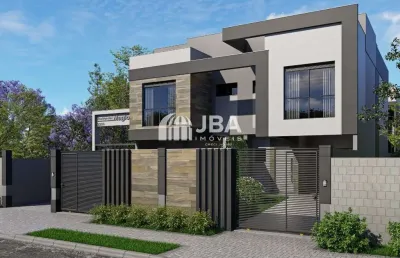 Casa em condomínio fechado com 3 quartos à venda na rua oliveira viana, 2220, boqueirão, curitiba, 109 m2 por r$ 749.000