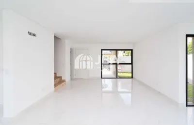 Casa em condomínio fechado com 3 quartos à venda na rua jorge bonn, 254, bacacheri, curitiba, 164 m2 por r$ 1.045.000