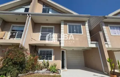 Casa em condomínio fechado com 3 quartos à venda na rua major fabriciano do rego barros, 1151, hauer, curitiba, 130 m2 por r$ 837.000