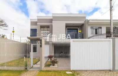 Casa com 4 quartos à venda na rua professor antônio martins franco, 840, novo mundo, curitiba, 181 m2 por r$ 1.250.000