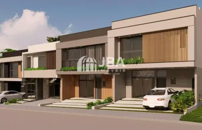 Casa em condomínio fechado com 3 quartos à venda na terminal santa cândida, 1324, santa cândida, curitiba, 130 m2 por r$ 990.000