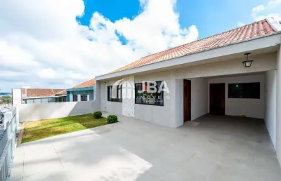 Casa em condomínio fechado com 3 quartos à venda na rua vereador antônio romeu simoni, 305, jardim amélia, pinhais, 95 m2 por r$ 550.000