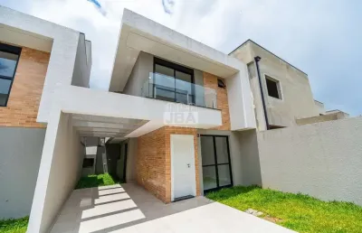 Casa em condomínio fechado com 3 quartos à venda na rua francisco fay neves, 159, santa felicidade, curitiba, 108 m2 por r$ 679.000