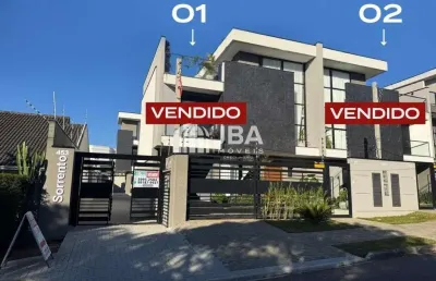 Casa em condomínio fechado com 3 quartos à venda na rua margarida dallarmi, 453, santa felicidade, curitiba, 148 m2 por r$ 1.201.068