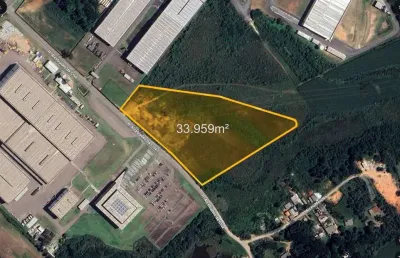 Área industrial premium: 33.959m² com excelente localização