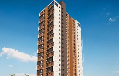 Aptos em obras com 01 e 02 dormitorios, 1 vaga ao lado do metrô patriaca