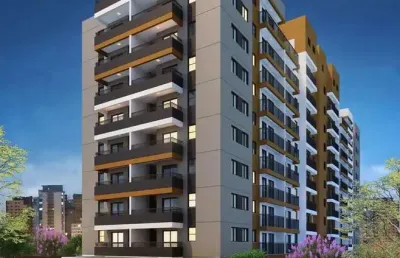 Cobertura em obras 02 dorms, varanda + 02 vaga proximo ao parque do carmo 62 mts