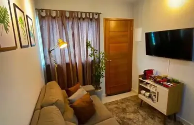 Apartamento para venda e locação na guilhermina com 1 dormitório mobiliado