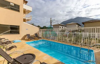 Cobertura com 2 quartos, praia da lagoinha, ubatuba - r$ 690 mil, cod: 2142