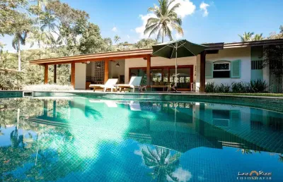 Casa com 4 quartos, praia do pulso, ubatuba - r$ 7 mi, cod: 1649