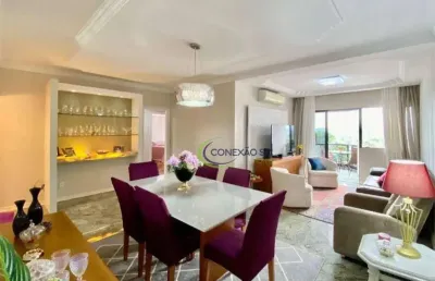 Apartamento com 3 dormitórios à venda, 134 m² por r$ 1.200.000 - jardim aquarius - sjc