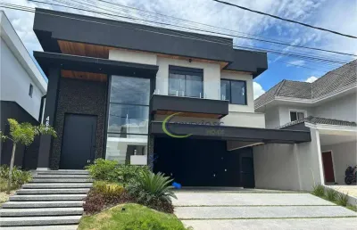 Sobrado com 4 dormitórios à venda, 350 m² por r$ 2.900.000,00 - condomínio residencial jaguary - são josé dos campos/sp