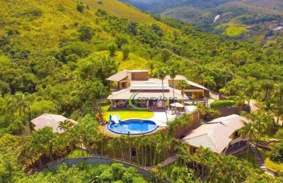 Sobrado com 9 dormitórios à venda, 533 m² por r$ 4.800.000,00 - siriúba i - ilhabela/sp