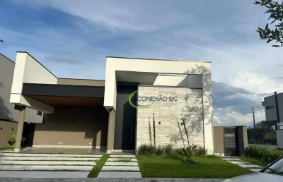 Casa com 4 dormitórios à venda, 278 m² por r$ 3.300.000,00 - condomínio residencial alphaville - são josé dos campos/sp