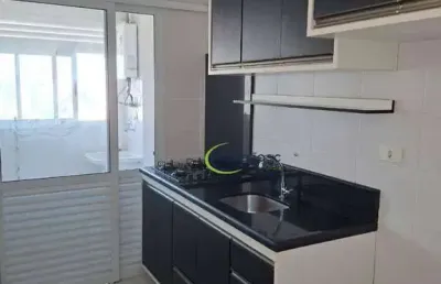 Lindo apartamento de 2 dormitórios com suíte planejado e 1 vaga e lazer completo