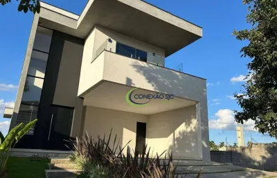 Sobrado com 4 dormitórios, 240 m² - venda por r$ 1.390.000,00 ou aluguel por r$ 9.090,00/mês - residencial golden park - jacareí/sp