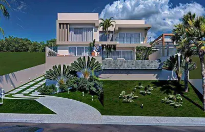 Sobrado com 4 dormitórios à venda, 451 m² por r$ 5.500.000,00 - urbanova - são josé dos campos/sp