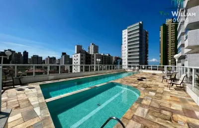 Apartamento com 2 quartos à venda na Rua Alberto Santos Dumont, 148, Guilhermina, Praia Grande