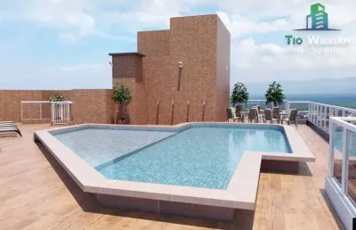 Apartamento com 1 quarto à venda na Rua Itapoan, 78, Guilhermina, Praia Grande