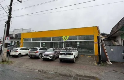 Loja com 390m2, para aluguel. apenas r$ 12.843,14 de aluguel  na rua amazonas, o melhor corredor de serviços de blumenau