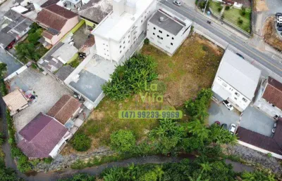 Terreno a venda com 1.614m² em excelente corredor de serviços, bairro fortaleza - blumenau sc | la vita imóveis