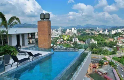 Apartamento loft studio, com 1 dormitório a venda - ed. cosmopolitan - bairro victor konder - centro - blumenau sc | la vita imóveis