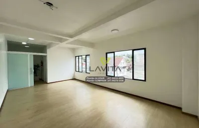 Sala comercial para aluguel, locação com 41,71m² - rua joão pessoa - bairro velha - blumenau sc | la vita imóveis