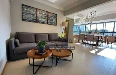 Apartamento com 2 dormitórios à venda, 80 m² por r$ 630.000,00 - centro - blumenau/sc