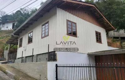Casa no bairro ponta aguda em blumenau próximo ao anel viário norte apenas r$ 1.800,00