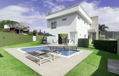 Casa com 5 dormitórios à venda, 411 m² por r$ 2.580.000,00 - vorstadt - blumenau/sc