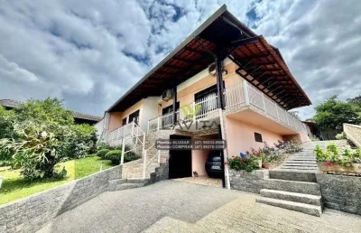 Casa com 3 dormitórios à venda, 220 m² por r$ 750.000 - itoupava central - blumenau/sc | la vita imóveis