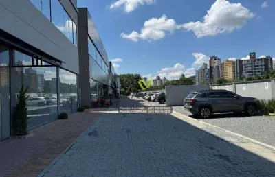 Sala comercial nova com 227,77m2m²  bairro víctorr konder em blumenau